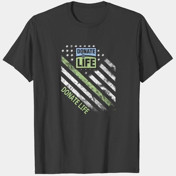 Donate Life Retro Classic Unisex T-shirt, Retro Classic Unisex T-shirt - Picture 1 of 4